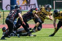 american football m&uuml;nster blackhawks vs siegen sentinels 030