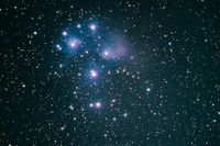 Astrofotografie Plejaden M45