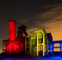 Workshop Nachtfotografie Einstieg Lightpainting Zeche Hamm