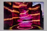 Wandkalender Lichtkunst Lightpainting Light Art Performance Photography 2