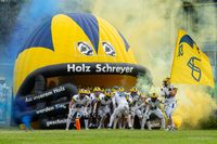 Sportfotografie American Football GFL2 Hildesheim Invaders M&uuml;nster Blackhawks Olaf Kerber 105